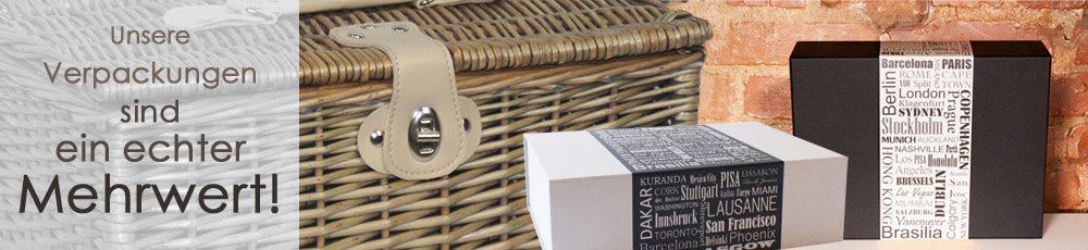 Präsentkörbe Geschenkboxen