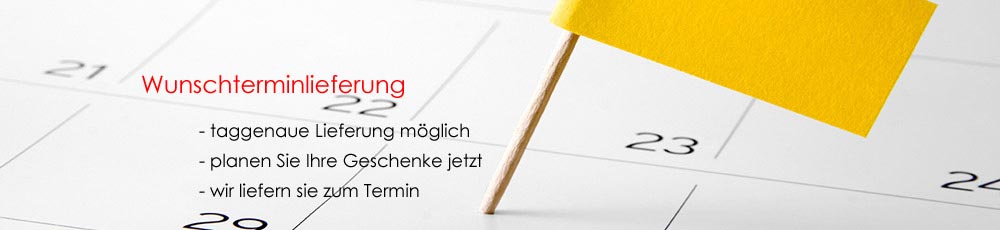 Präsentkorb Terminlieferung