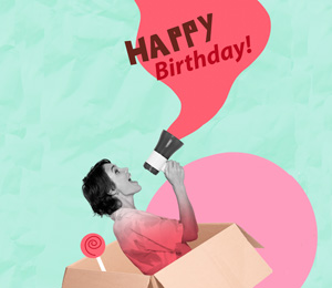 Alles Gute zum Geburtstag - Leider k�nnen wir nicht mit dir feiern.