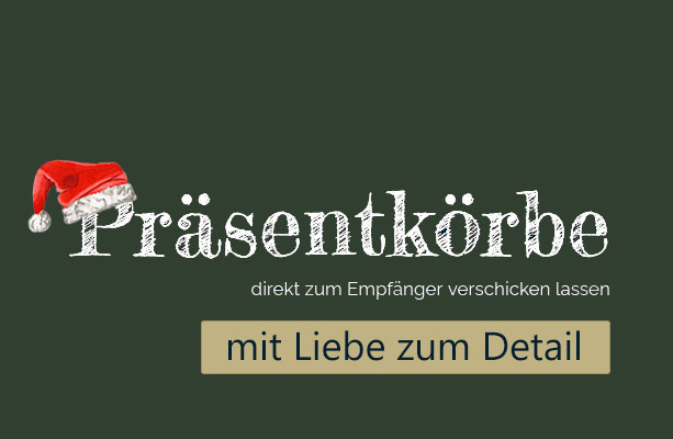 Präsentkörbe direkt zum Empfänger verschicken lassen