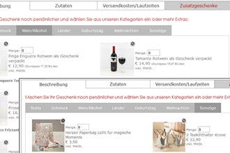 Präsentkörbe online bestellen und Zusatzprodukte kaufen Präsentkörbe kaufen