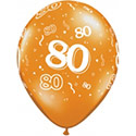 Z_31: Luftballon zum 80. Geburtstag, nicht aufgeblasen