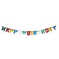 Z_39: Girlande - HAPPY BIRTHDAY -