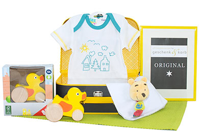 DUCKY BABY GESCHENKBOX FR ALLE BABYS title=