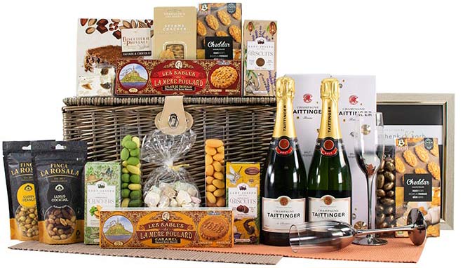 Champagner Geschenkkorb Glamour & Gourmet