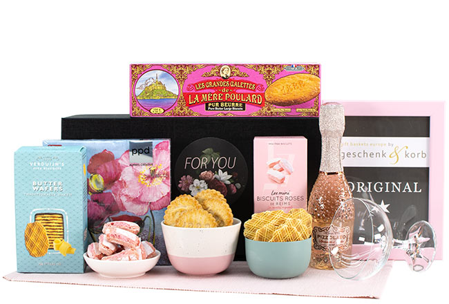 ROSATO & BISCUITS SEKTGESCHENK FOR YOU  title=