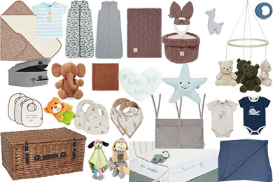 DE LUXE BABY GESCHENKKORB FÜR JUNGEN