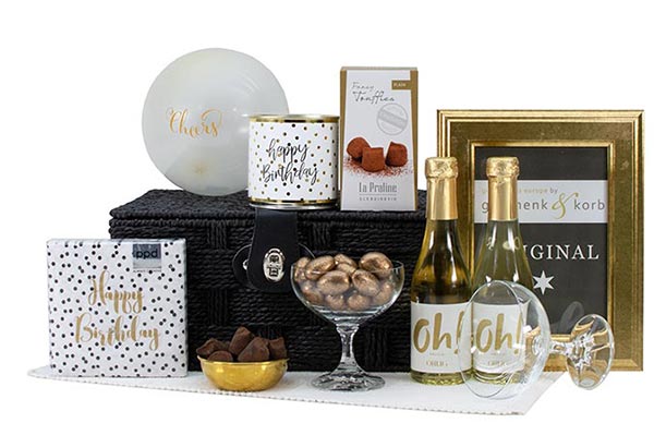 Geschenkkorb zum Geburtstag
