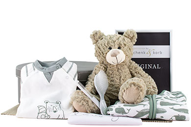 TREUER FREUND - GESCHENKKORB ZUR GEBURT