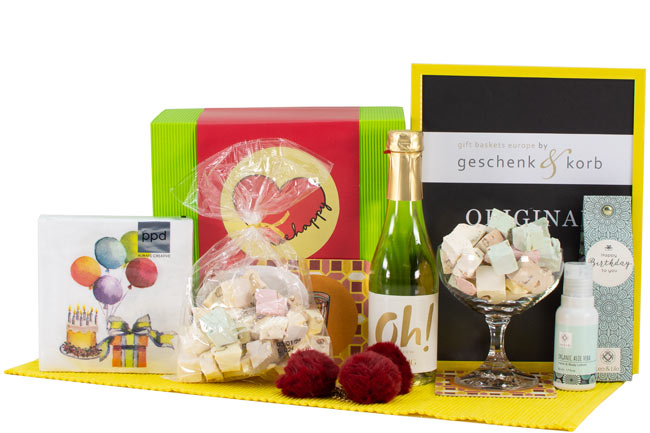 GESCHENKBOX BE HAPPY GEBURTSTAGSGESCHENK 