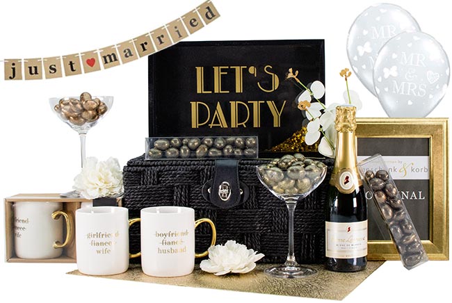 LETs PARTY GESCHENKKORB | HOCHZEITSGESCHENK 