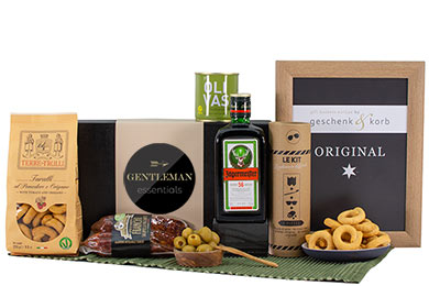 GENTLEMAN ESSENTIALS MIT JÄGERMEISTER Männergeschenk
