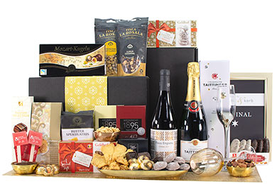 CHAMPAGNER & WEIN GESCHENKBOXEN MIDNIGHT CLASSIC 