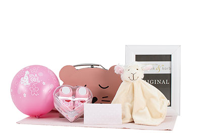 BABYGESCHENK FÜR MÄDCHEN - PINKOHR 