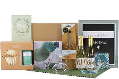 GESCHENKBOX PRICKELNDE WELLNESS ÜBERRASCHUNG