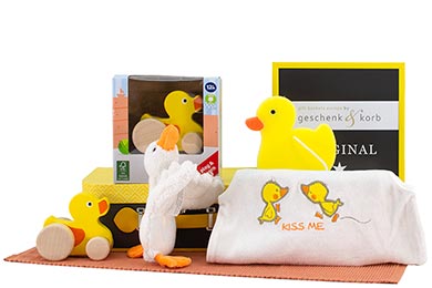 BABYGESCHENK NEUTRAL QUACK & ICH  title=