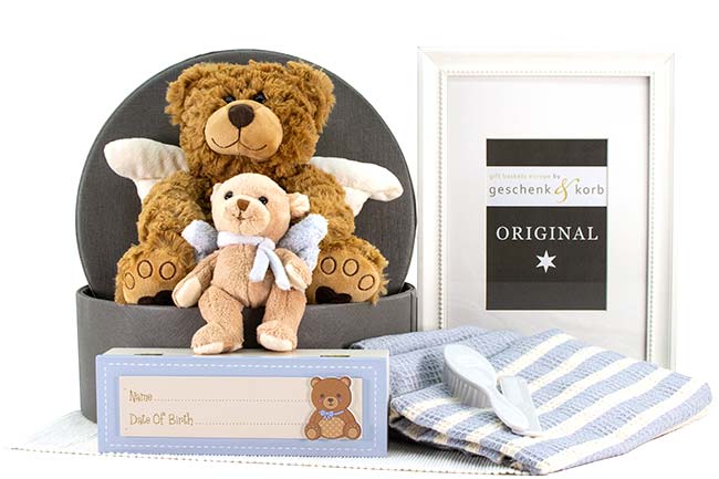 SCHUTZENGEL DUO | BABY GESCHENKKORB 