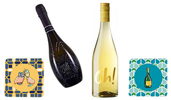 Inhalt Geschenksets Secco, Spumante etc.