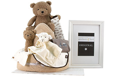 TEDDYs ABENTEUER - WINDELTORTE GESCHENK ZUR GEBURT