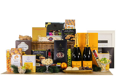 VEUVE Präsentkorb VIP - der pure Luxus VEUVE Präsentkorb VIP - der pure Luxus