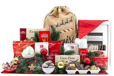 WEIHNACHTSGESCHENK HO HO HO  IM JUTESACK