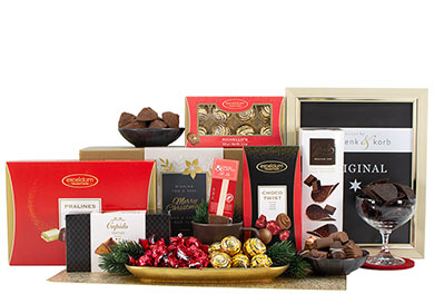 EDLE SCHOKOLADENBOX WEIHNACHTSPOST 