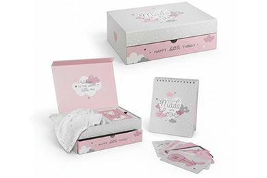 ZARTROSA - BABY GESCHENK FÜR MÄDCHEN ZARTROSA - BABY GESCHENK FÜR MÄDCHEN